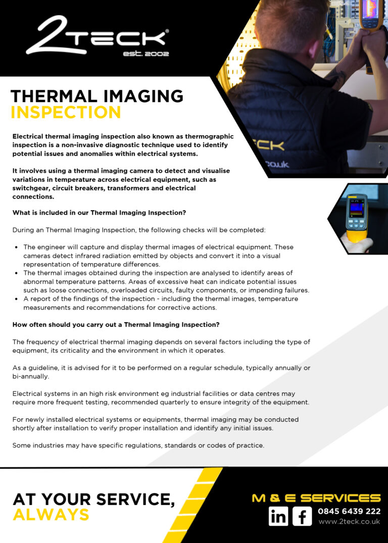 THERMAL IMAGING INSPECTION
