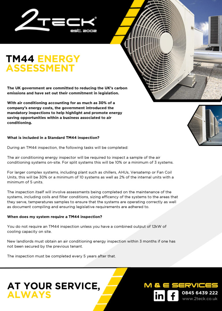 TM44 ENERGY ASSESSMENT
